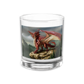 Dragon Rocks Glass — 10oz Red Dragon Whiskey Glass